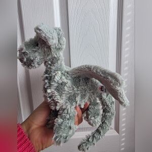 Jellycat London Little Drake Dragon Sage Green Plush Toy Stuffed Retired